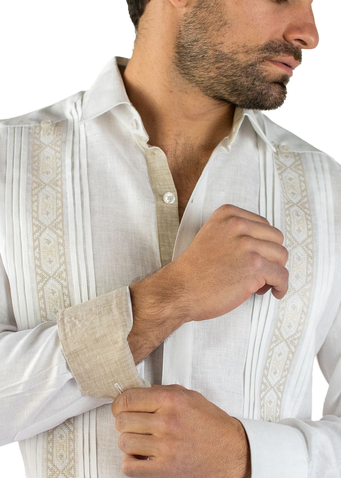 Guayabera Toledo Blanca
