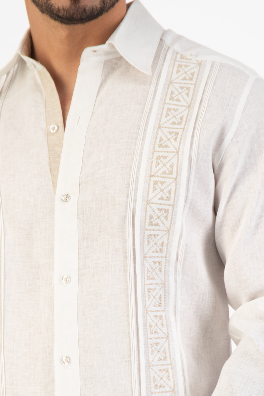 Guayabera Burgos Blanca