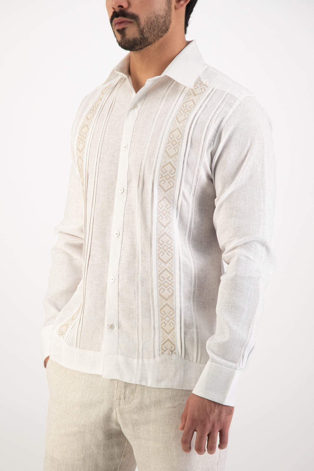 Guayabera Tavira Blanca
