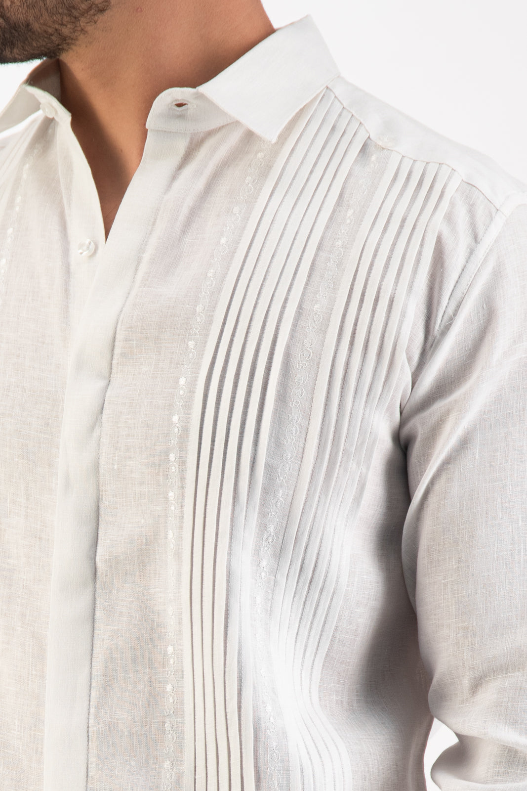 Guayabera Andorra Blanca