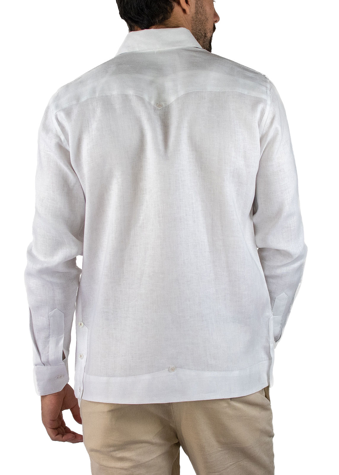 Guayabera Toledo Blanca